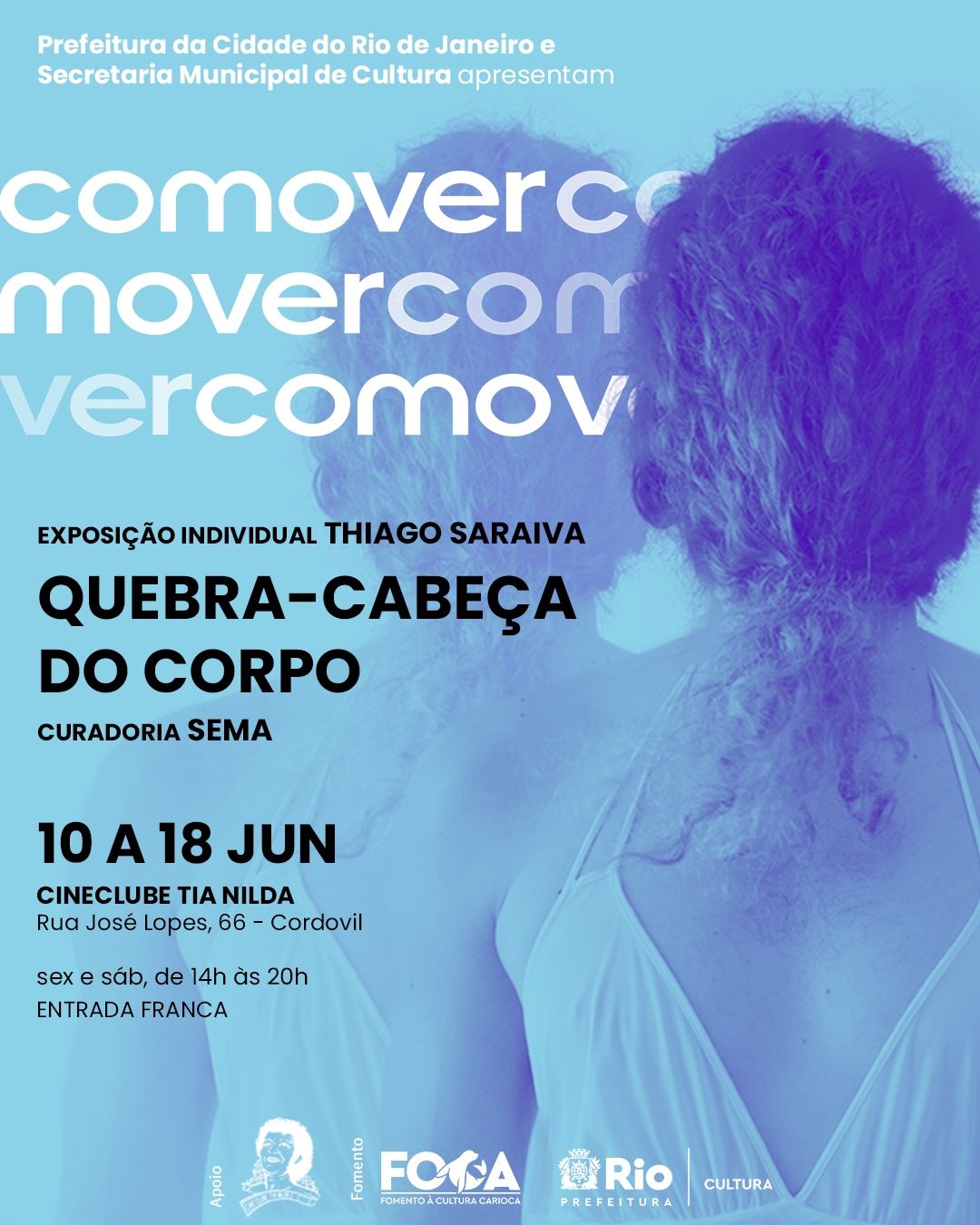 Cartaz da exposição ComoVer.